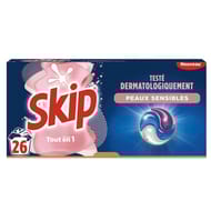 Skip lessive capsules 3en1 sensitive x26 - 0.5486kg