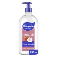 Monsavon crème de douche l'hydratation 750ml