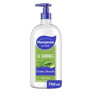 Monsavon crème de douche le sensible 750ml