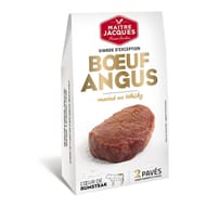 Pavés de boeuf Angus au Whisky x2 Maitre Jacques