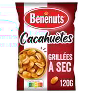 Bénénuts  cacahuètes grillées à sec 120g