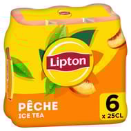Lipton ice tea peche 6x25cl
