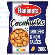 Bénénuts cacahuètes grillées non salées 200g