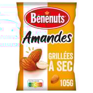 Bénénuts amandes grillées à sec 105g