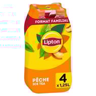 Lipton ice tea peche 4x1.25L ff