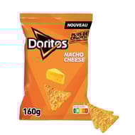 Doritos chips tortilla goût nacho cheese fromage 160g