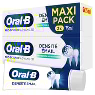 Oral-b dentifrice pro science advanced densité email 2x75ml