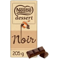 Nestlé dessert tablette de chocolat noir 205g