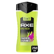 Axe gel douche homme 5 en 1 epic fresh 250ml