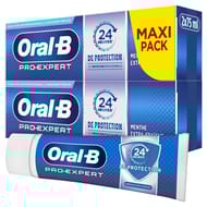 Oral-b pro expert dentifrice protection professionnelle lot de 2 x75ml