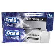Oral b 3d white dentifrice charbon 75ml
