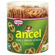 Ancel assortiment sticks et bretzels d'Alsace tubo 100 ans 300g