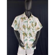 Chemise manches courtes homme IMP TROPICAL FEUILLE VERTE XXL