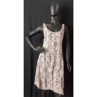 Robe solène femme IMPRIME CACHEMIRE ROSE/VERT TU