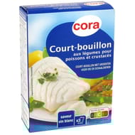 Cora court bouillon déshydraté étui 3x47g 141g
