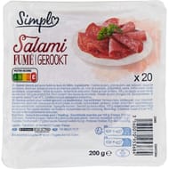 Simpl salami Danois 200g