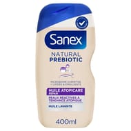 Sanex natural prebiotic douche huile atopicare apaisante 400ml