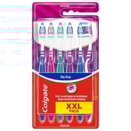 Colgate zigzag brosse a dent manuelle medium x6