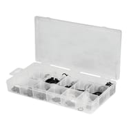 Turbocar assortiment de circlips internes et externes en boite de 225 pcs 1g