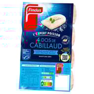 Findus dos de cabillaud x4 440g