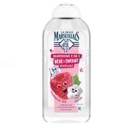Le petit marseillais shampoing enfant framboise coton 300ml