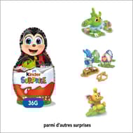 Kinder moulage avec surprise x1-36g