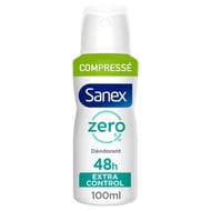 Sanex zéro % déodorant compressé extra efficace 100ml