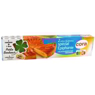 Cora lot de 2 pâtes feuilletée épiphanie 460g