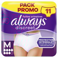 Always discret fuites urinaires taille m x11