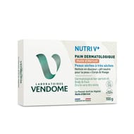 Vendome nutriv+ pain dermatalogue abricot 100g