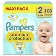 Pampers premium proctection newbb maxi taille 2 4kg-8kg x108