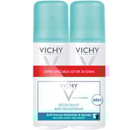 Vichy deodorant anti transpirant anti trace 2 x 125ml