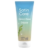 Satin care crème de rasage pour femme douce 177ml