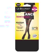 Collant voilance essentiel semi opaque 35D satiné LE BOURGET NOIR T1-2