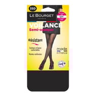 Collant voilance essentiel semi opaque 35D satiné LE BOURGET NOIR T5-6