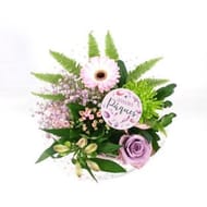Bouquet Pascal rose 7 tiges