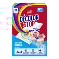 Décolor stop 3en1 détachant sachets x12