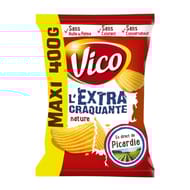 Vico chips l'extra craquante nature maxi 400g