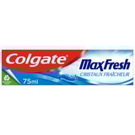 Colgate max fresh dentifrice cristaux fraîcheur 75 ml