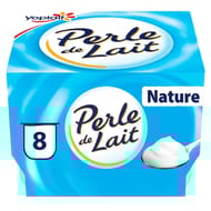 Perle de lait nature 8x125g
