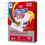 Décolor stop ravive couleurs x 18 lingettes