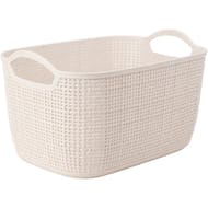 Panier de rangement avec poignées