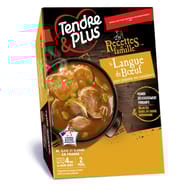 Langue de boeuf cuite 450g Tendre et plus