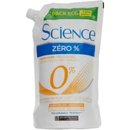 Lcs science gel douche 0% recharge 500ml