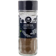 Carrefour classic' poivre noir moulu 42g