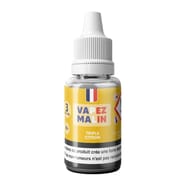 Vapez malin e-liquide triple citron 0 mg 10 ml