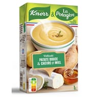 La potagere veloute patate douce chevre miel 1L