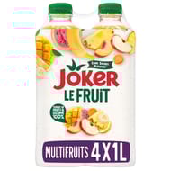 Joker le fruit multifruit - lot 4X1l