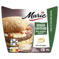 Marie burger savoyard boeuf charolais raclette sauce aux oignons 190g