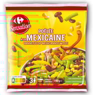 Carrefour sensation poêlée de légumes à la mexicaine 750g